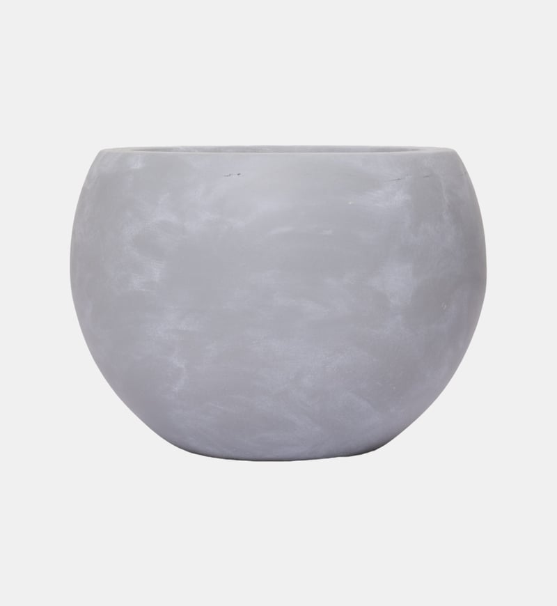 Fiber Clay Textured Planter