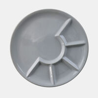 Sectioned Fondue Serving Plate