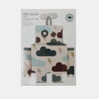 Robot Helicopter Wall Sticker