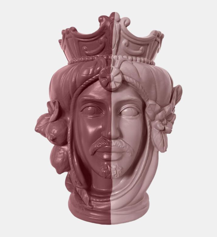 Teste Matte Man Face Sculpture