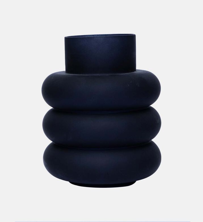 Nikky Glass 3-rings Vase