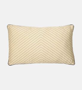 Home Deco and More Satin Square Vacuumed And Filled Cushion, Packshot View