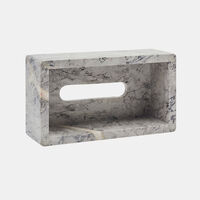 Nero Natural Stone Tissue Holder