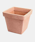 Terra Cotta Square Flower Pot
