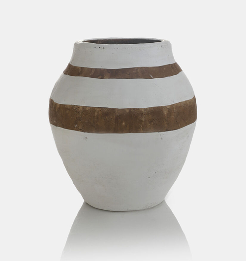 Kenya Ceramic Round High Vase