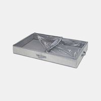 Under Bed Shoes Storage Box 2-piece Set
