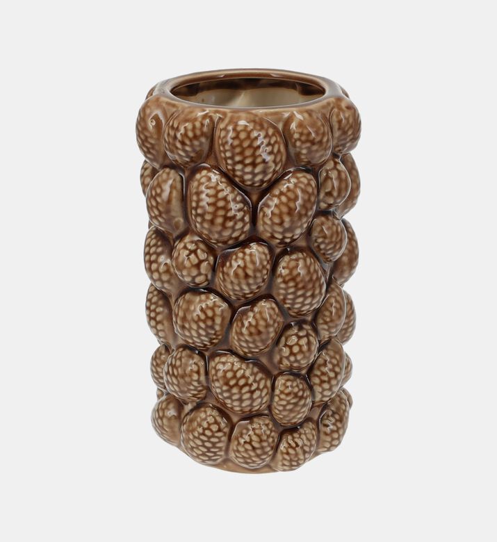Home Deco and More Vase Pinecones, Brown, Packshot View