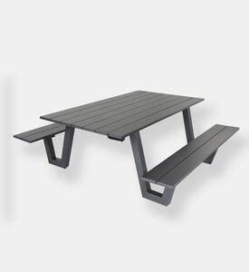 Lakeside Aluminum Bench Table