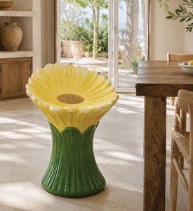 Home Deco and More Sunflower Petal Seat Chair, Packshot View