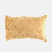 Checkered Rectangular Filled And Vaccumed Cushion