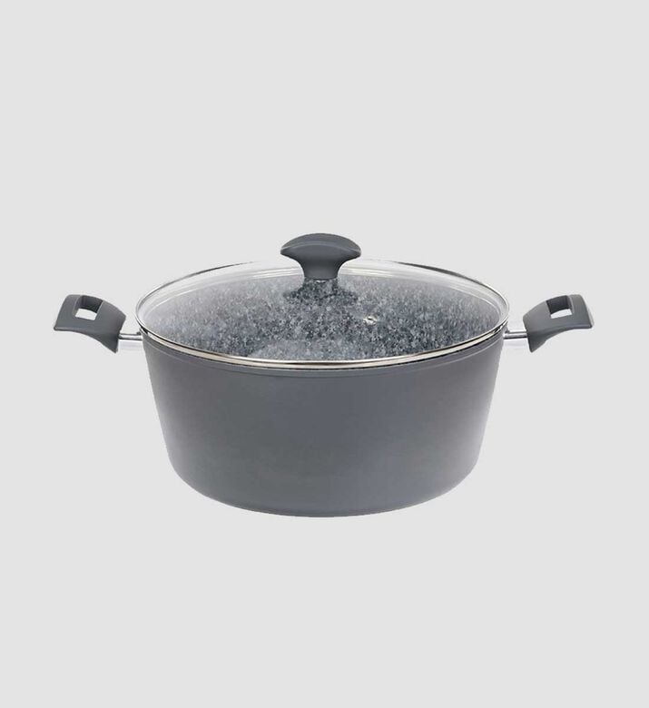 Granite Glass Stockpot