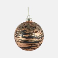 Ilona Round Glitter Bauble Small