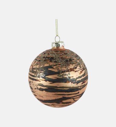 Ilona Round Glitter Bauble Small