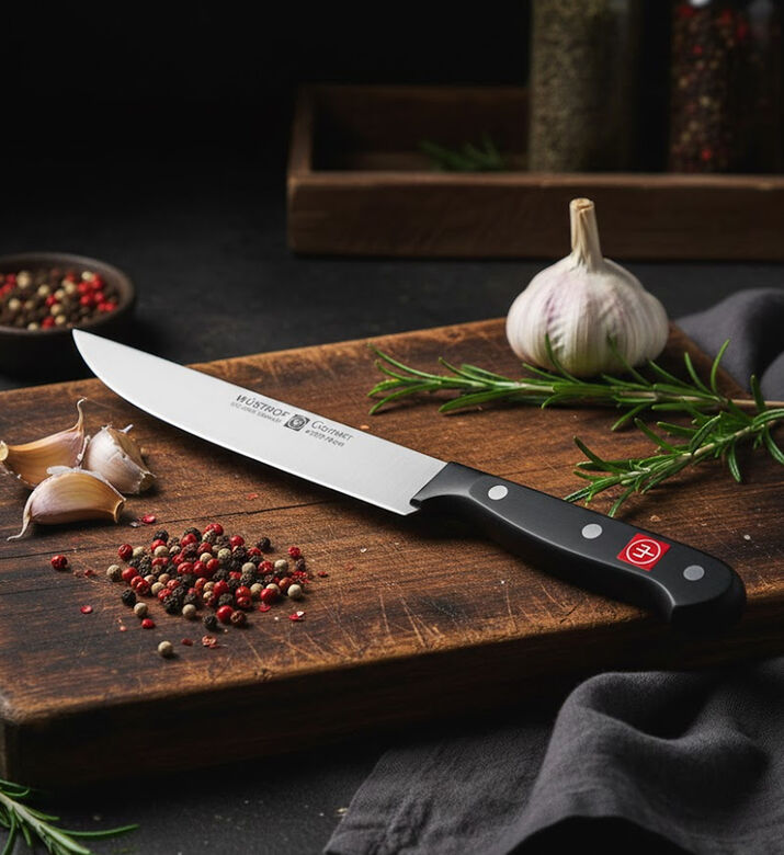 Wusthof Gourmet Stainless Steel Kitchen Knife, Packshot View