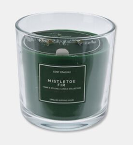 Home Deco and More Wooden Wick Scented Candle, Packshot View