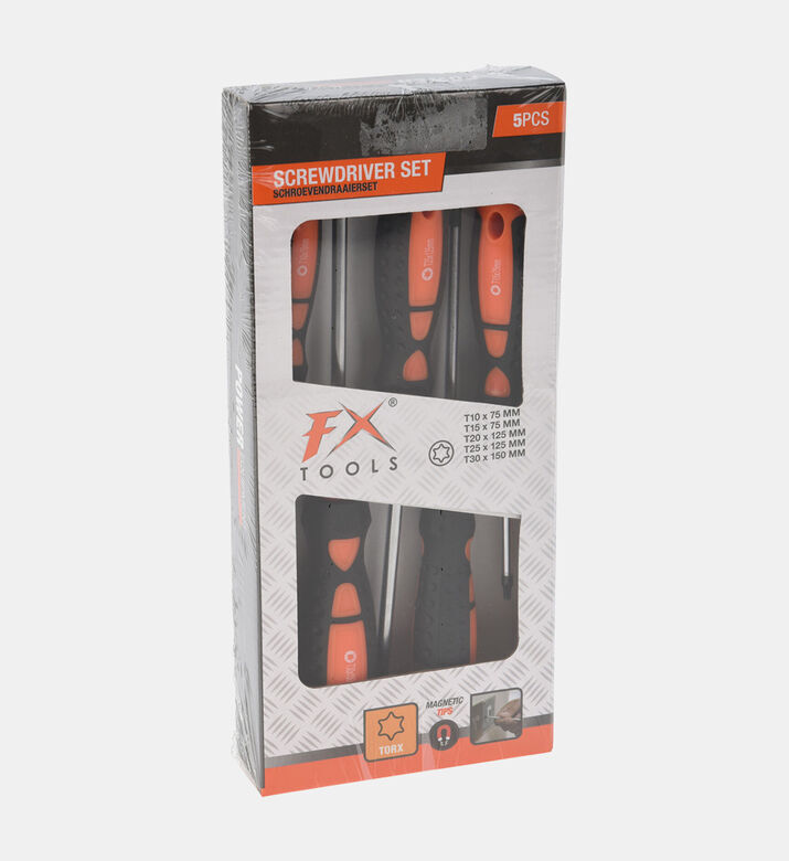 Home Deco and More Five Piece Screwdriver Set, Packshot View
