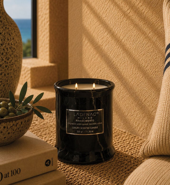 Ladenac Cuir Des Medicis Scented Candle 320 Gr, Packshot View