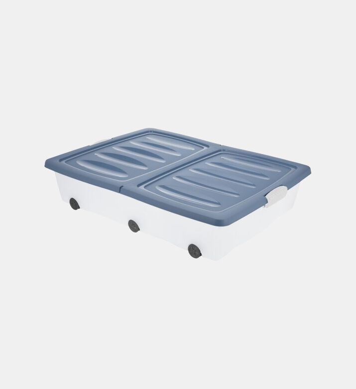 Home Deco and More Wheel Storage Multibox, Blue, Packshot View