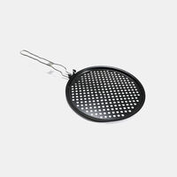 Non-stick Metal Bbq Pizza Pan