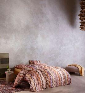 Essenza Sol Cotton Satin Duvet Cover, Pink, 260x220-cm, Packshot View