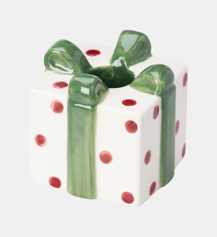 Home Deco and More Candle Holder Giftbox, Green, Packshot View