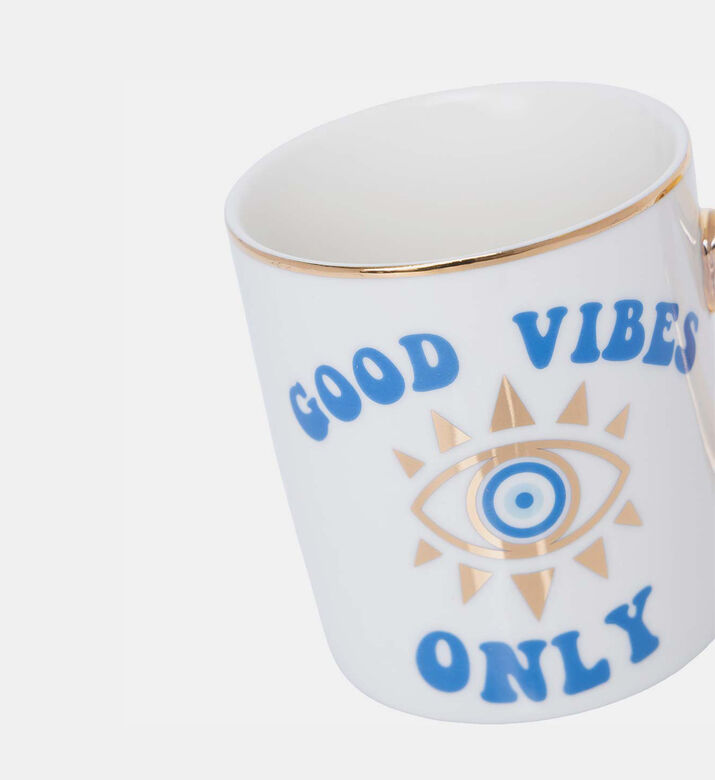 Good Vibes Only Evil Eye Mug