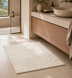Home Deco and More Abstract Pattern Textured Rug, Packshot View