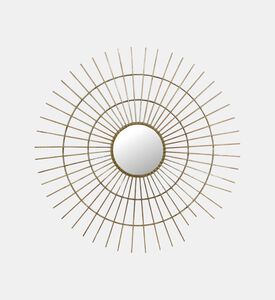 Kersten Gold Symmetricalround Sun Mirror, Packshot View