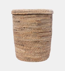 Seagrass Floral Elongated Basket