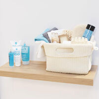 Oak Wood Knot Floating Shelf