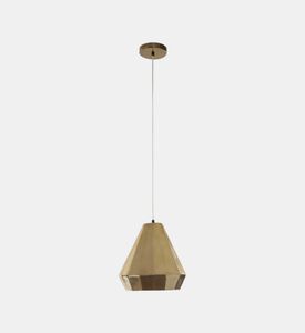 Metal Brass Triangle Pendant Lamp