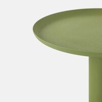 Milaki Metal Round Side Table