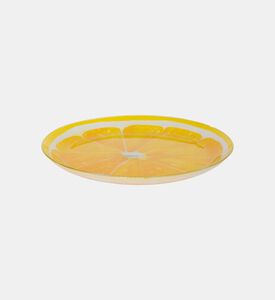 Jolipa Orange Plastic Round Bowl, Packshot View
