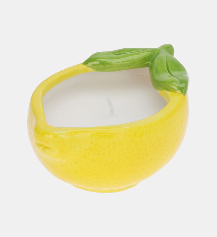 Lemon-shape Pot Candle