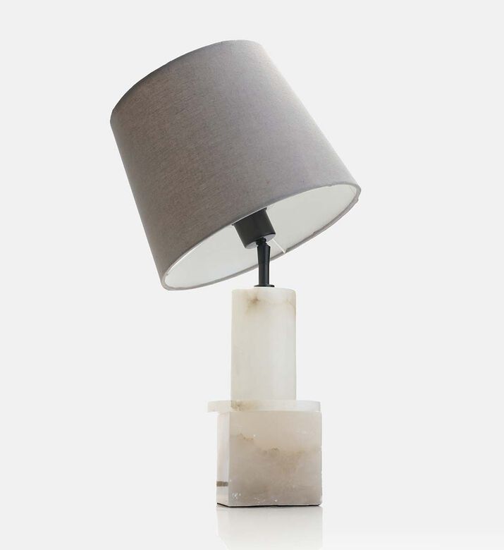 Home Deco and More Marmor Shade Marble Table Lamp, Packshot View