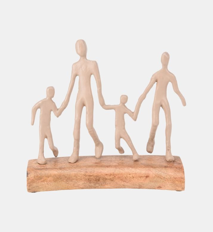 Aluminum Family Statue