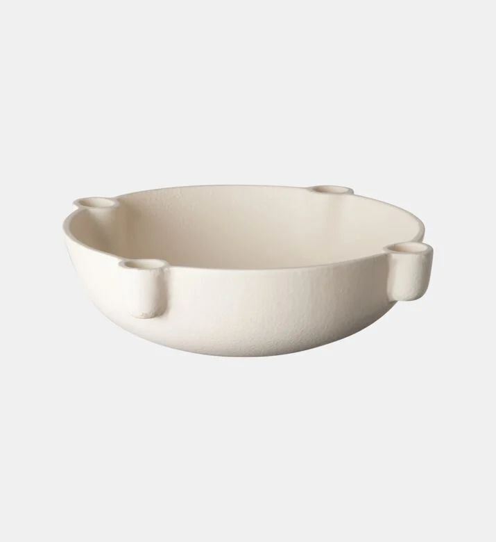 Home Deco and More Alkaline Round-shape Candle Holder, Packshot View