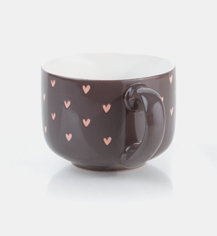 Hearts Design Handled Mug Hearts Design Handled Mug