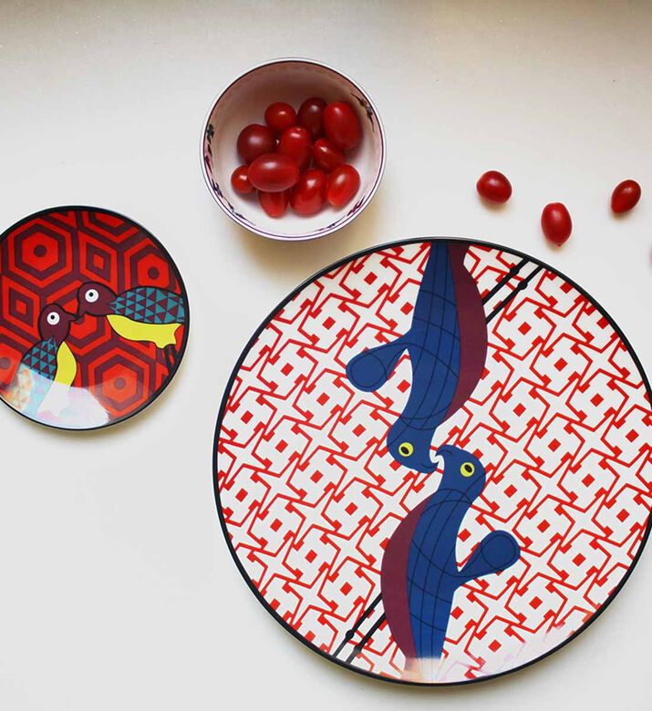 Birds Of Paradise Porcelain Platter