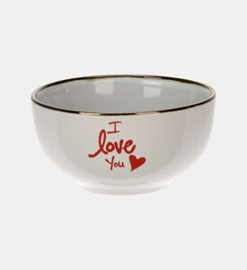 Siaki Stoneware Valentine-inspired Design Bowl, Packshot View