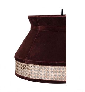 Velvet Cane Base Pendant Lamp
