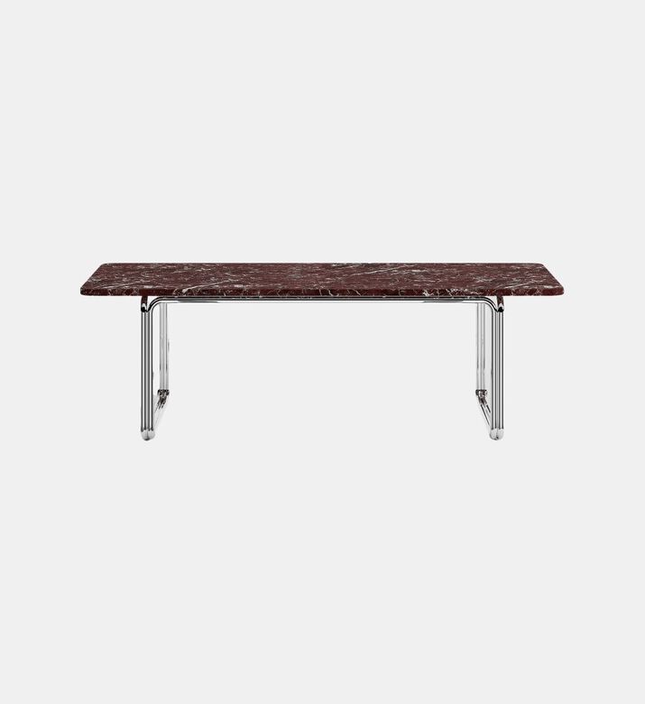 Home Deco and More Metal Chrome Base Dining Table, Packshot View