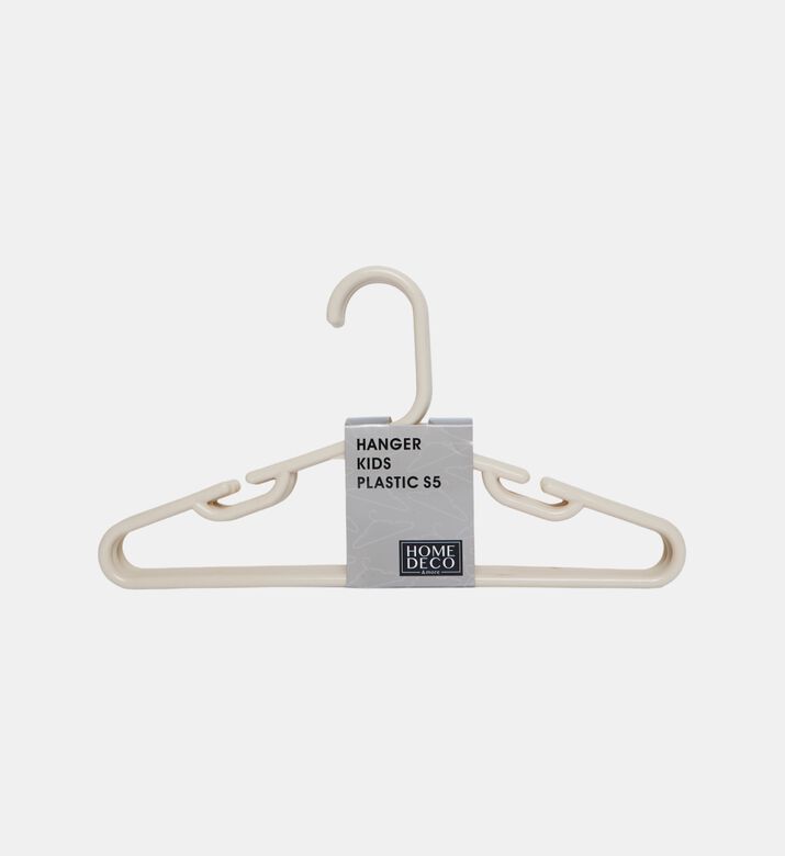 Home Deco and More Plastic Clothes Hangers Set, Packshot View