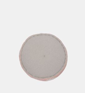 Home Deco and More Hackney Handloom Chenille Thread Pouf 60x20 Cm, Packshot View