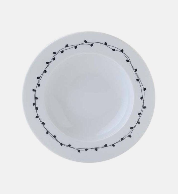 Alain Porcelain Soup Plate