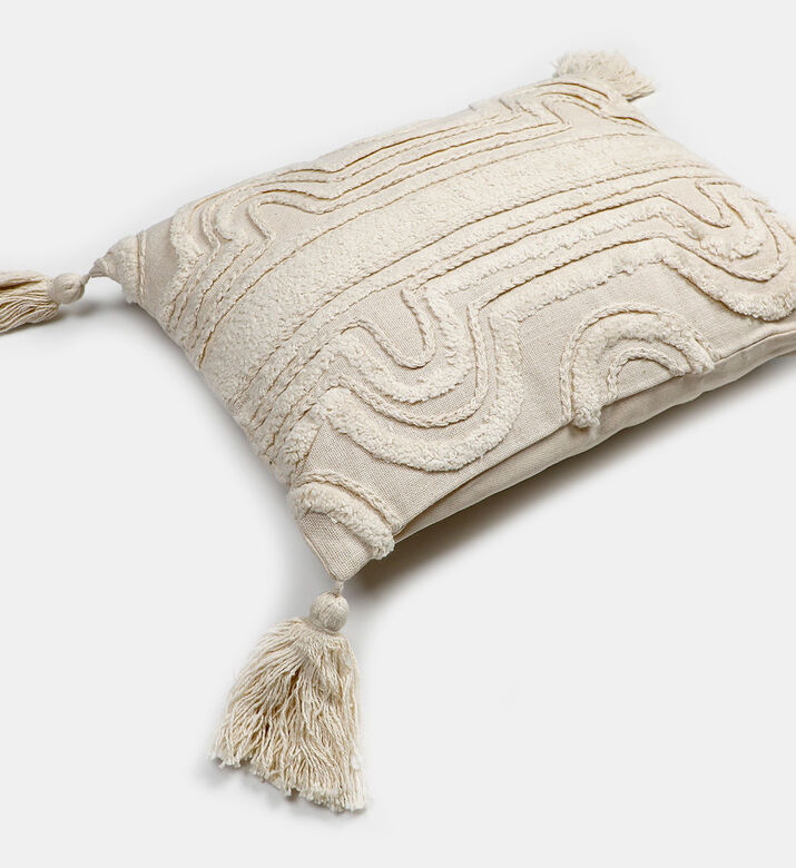 Adoby Cotton Fringes Cushion