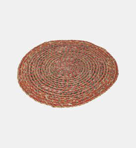 Home Deco and More Seagrass Round-shape Placemat, Packshot View