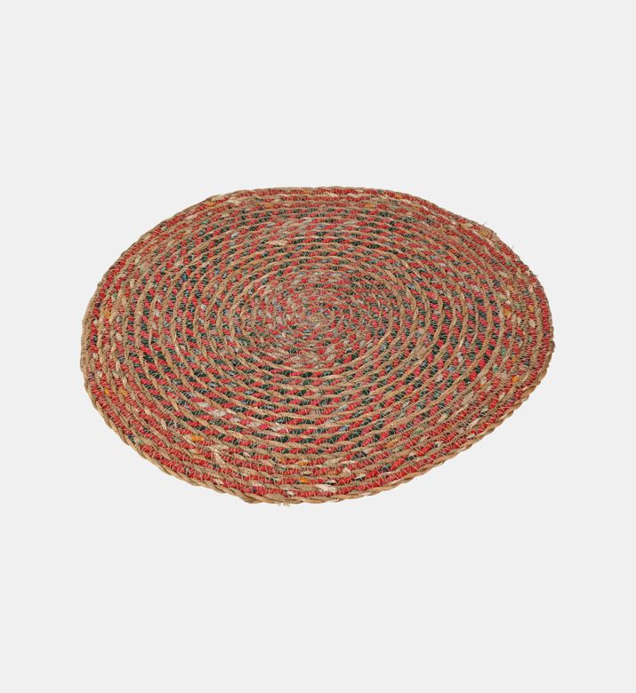 Home Deco and More Seagrass Round-shape Placemat, Packshot View