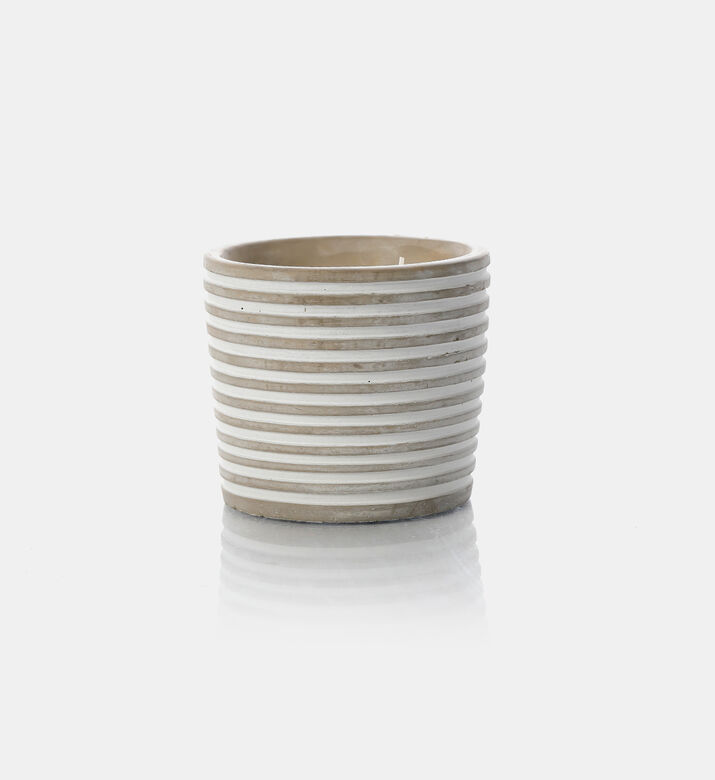 Citronella Candle-in-cement Pot Design 2