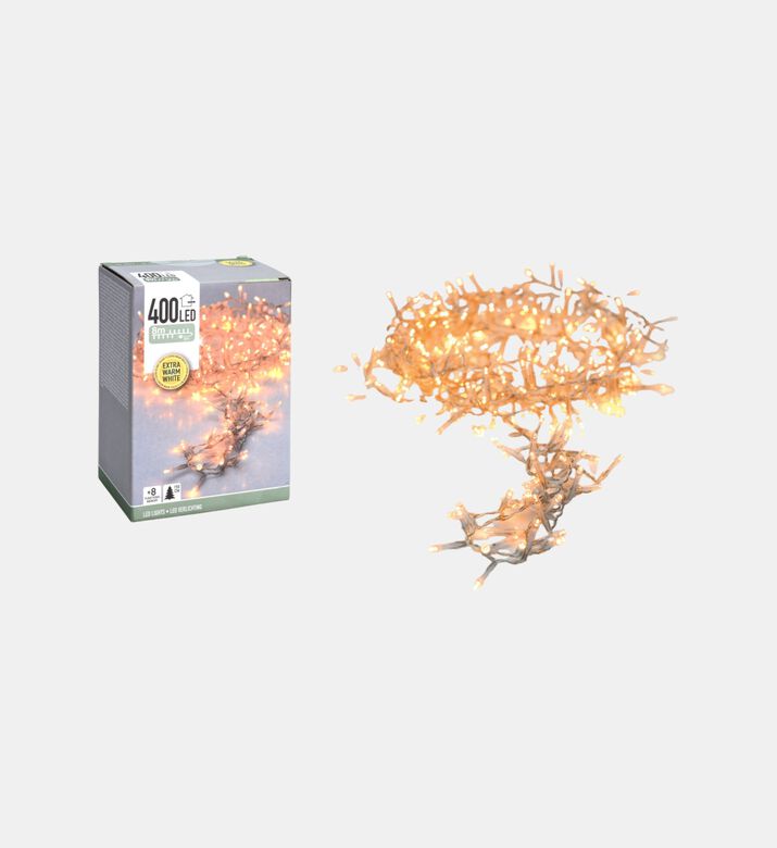 Home Deco and More Snake Christmas Led Light, White, 142x100-mm, Packshot View